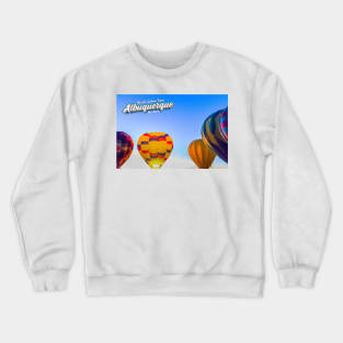 Albuquerque Hot Air Balloon Fiesta Crewneck Sweatshirt